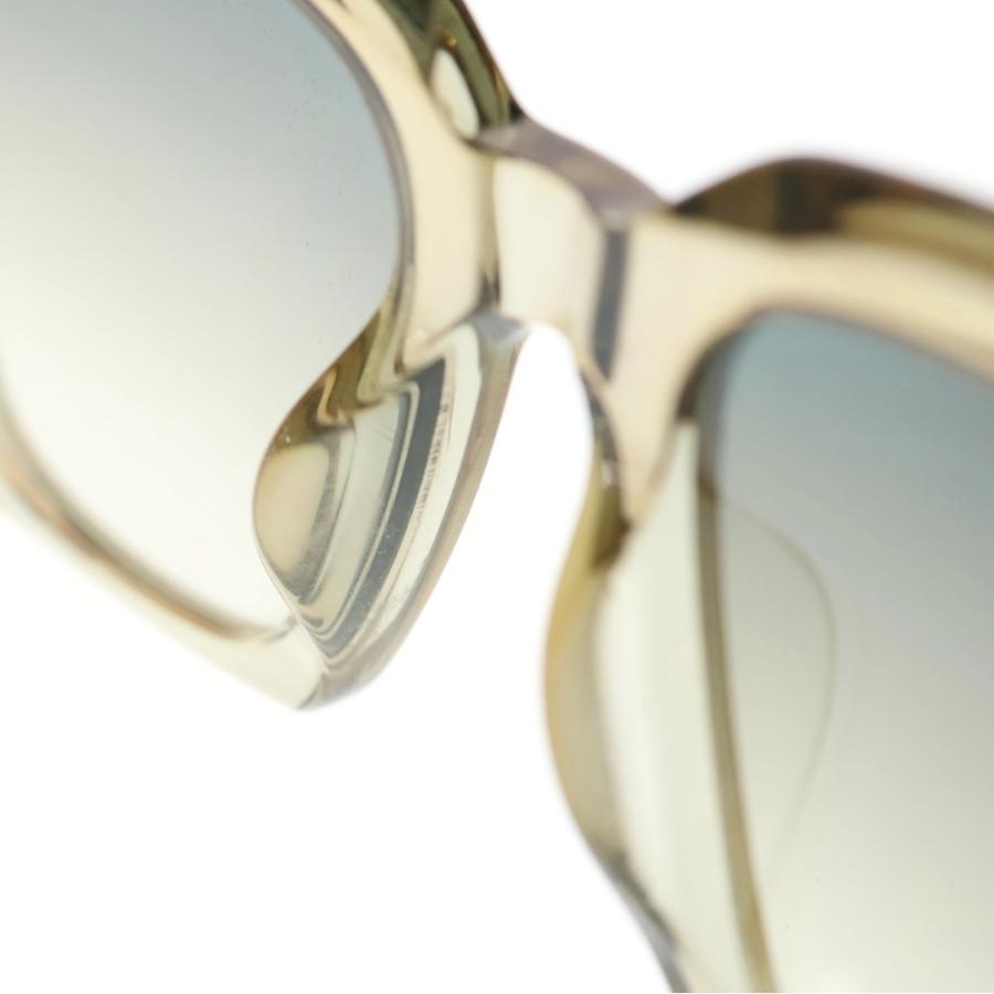 TOM FORD（トムフォード） クリアフレーム ウェリントンサングラス 