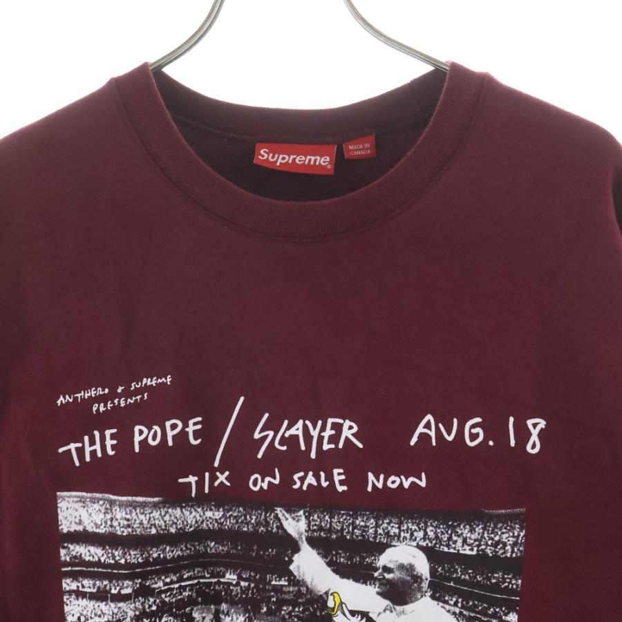 16ss SUPREME ANTI HERO POPE CREWNECK Supreme/ANTIHERO Pope