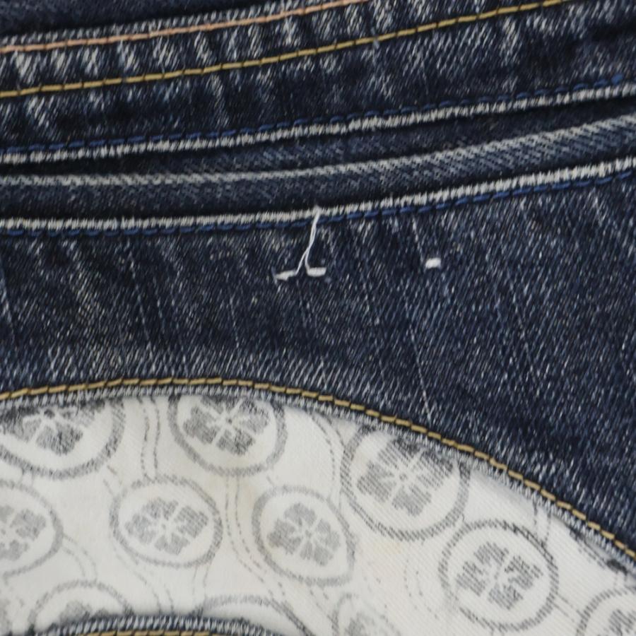 EVISU（エヴィス） エビス 5040 バックロゴ切替デザイン デニムパンツ