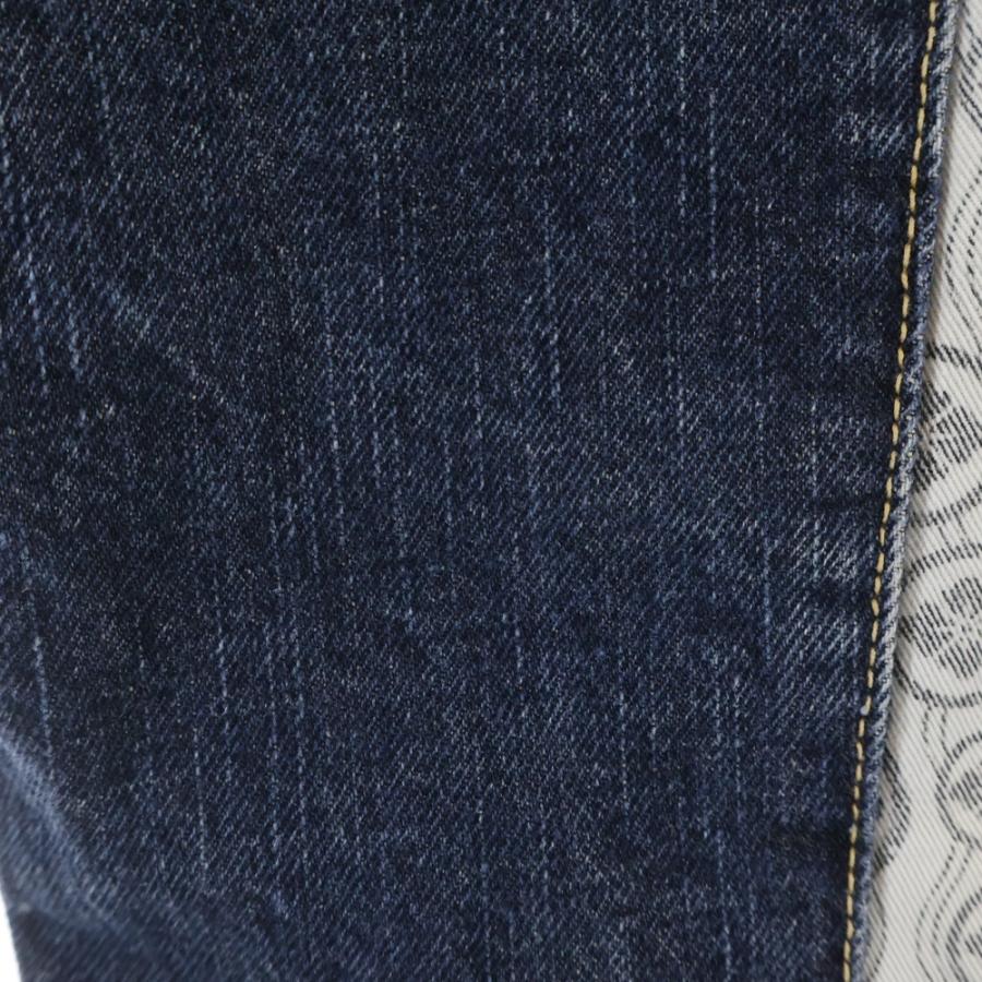 EVISU（エヴィス） エビス 5040 バックロゴ切替デザイン デニムパンツ