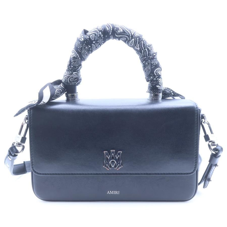 AMIRI（アミリ） ロゴメタル バンダナトリム 2WAYハンドバック