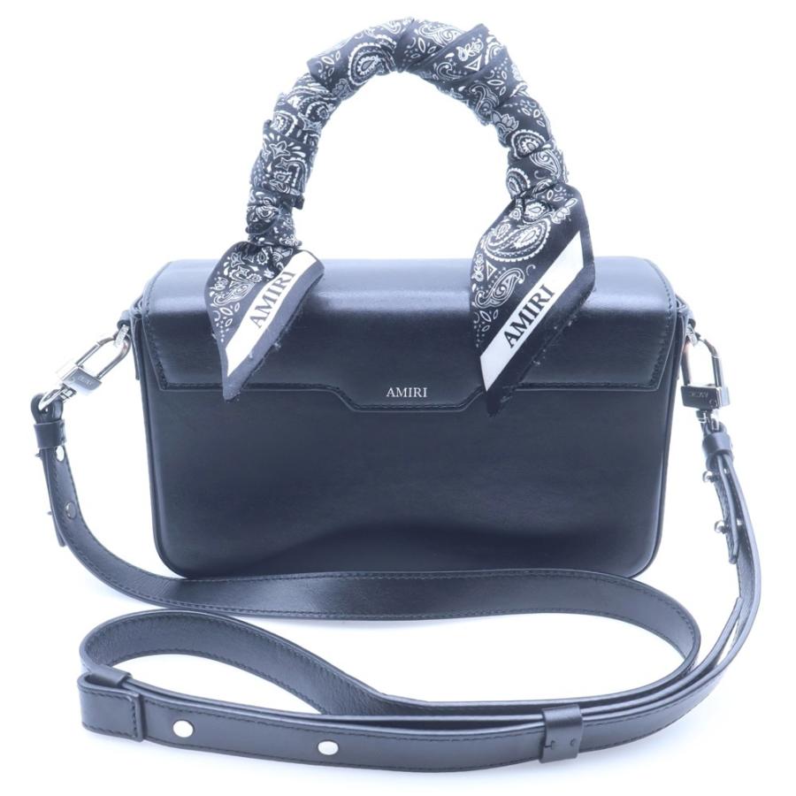 AMIRI（アミリ） ロゴメタル バンダナトリム 2WAYハンドバック