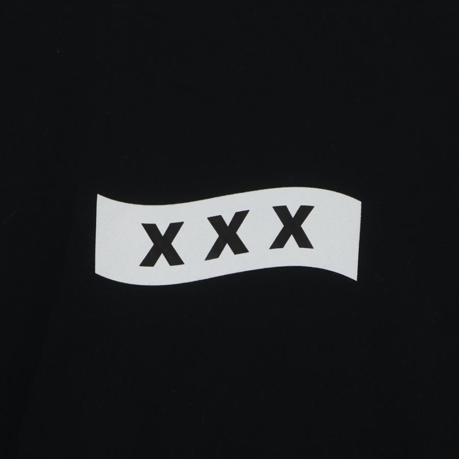 ゴッドセレクショントリプルエックス ×Tokyo Drive Car Club SWEATSHIRT クルーネックスウェットトレーナー ブラック XXX-0804_4