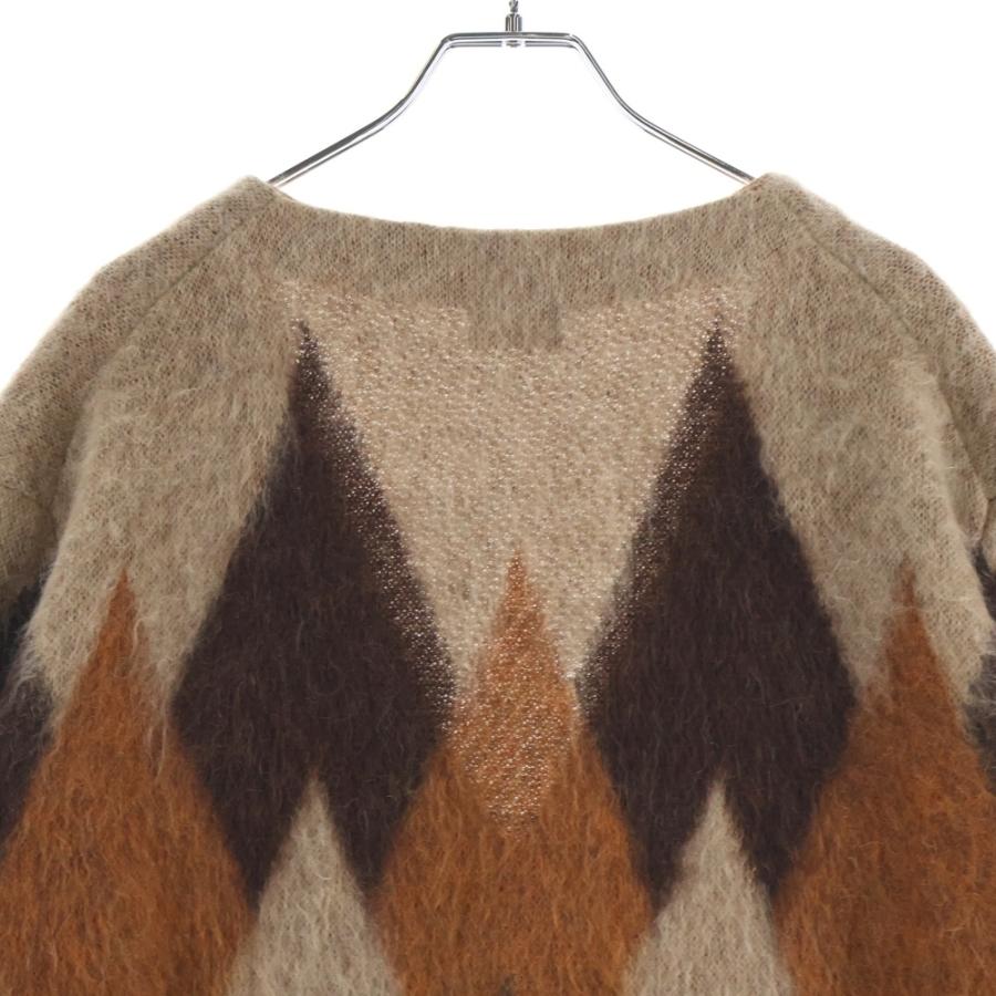 CELINE（セリーヌ） 19AW ARGYLE MOHAIR CARDIGAN アーガイル モヘア 