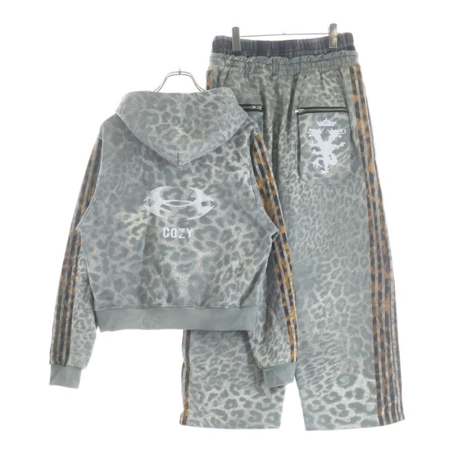 NO BRAND ノーブランド COZY WORLDWIDE レオパード柄 スウェット