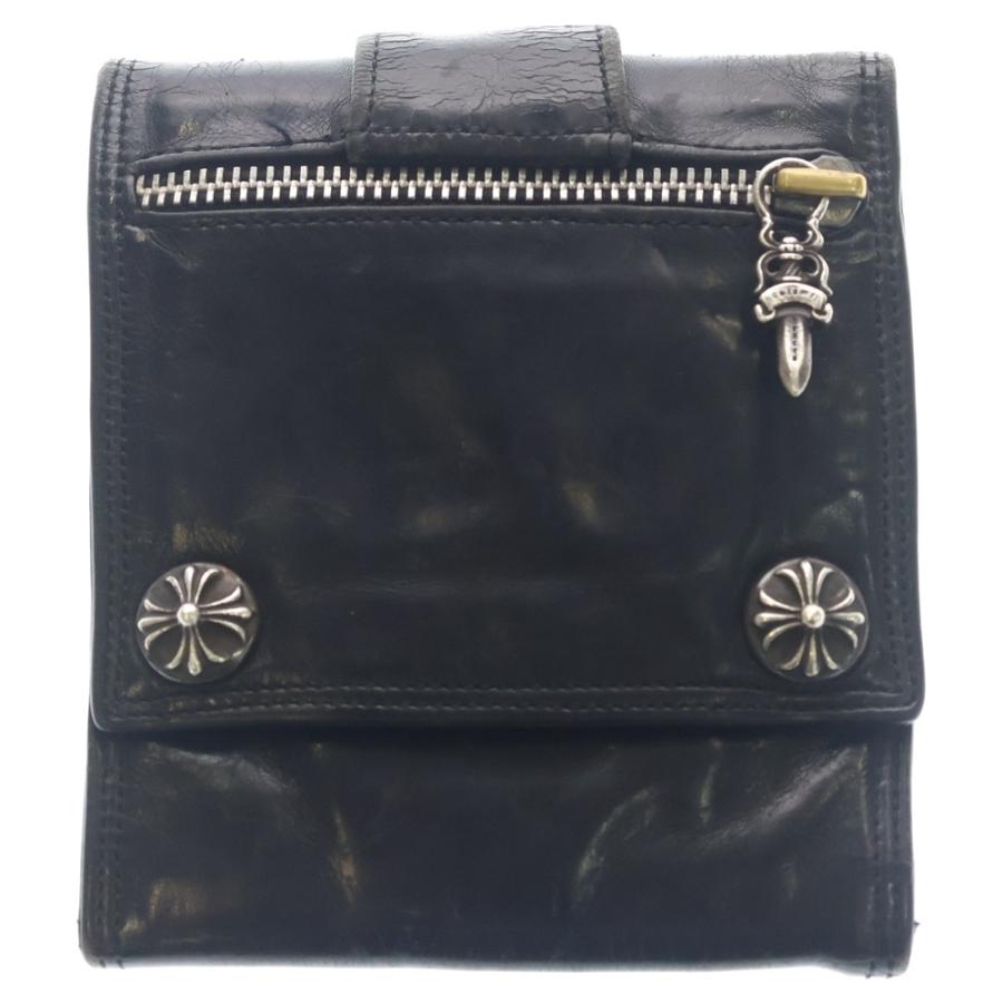 クロムハーツ　3フォールド CHROME HEARTS（クロムハーツ） 3 FOLD WALLET ラージ 3フォールド