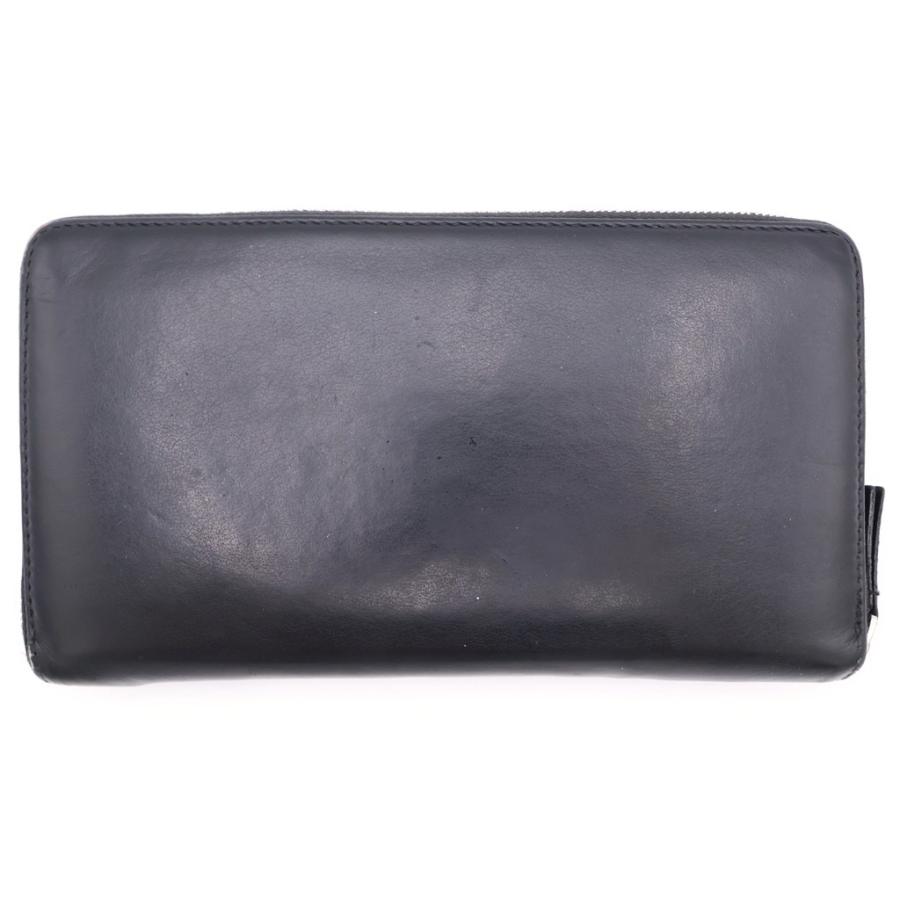 BALENCIAGA ロゴラウンドジップ長財布 BALENCIAGA（バレンシアガ） ロゴプリント レザー ラウンドジップ