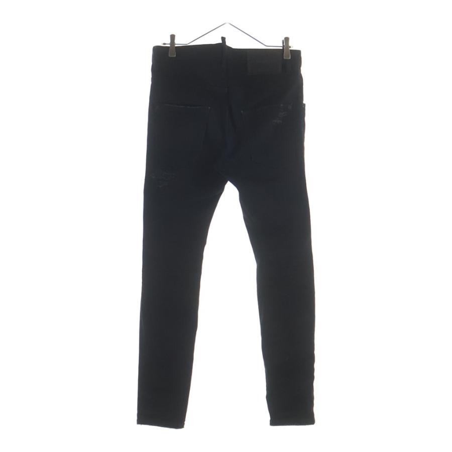 ディースクエアード 20AW TRASH WASH SUPER TWINKY JEAN S71LB0845 スーパーツインキー ジーンズ ダメージ加工デニムパンツ ブラック_1