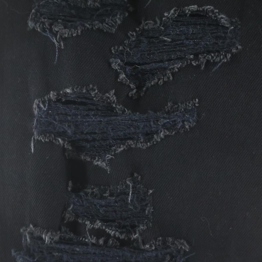 ディースクエアード 20AW TRASH WASH SUPER TWINKY JEAN S71LB0845 スーパーツインキー ジーンズ ダメージ加工デニムパンツ ブラック_4