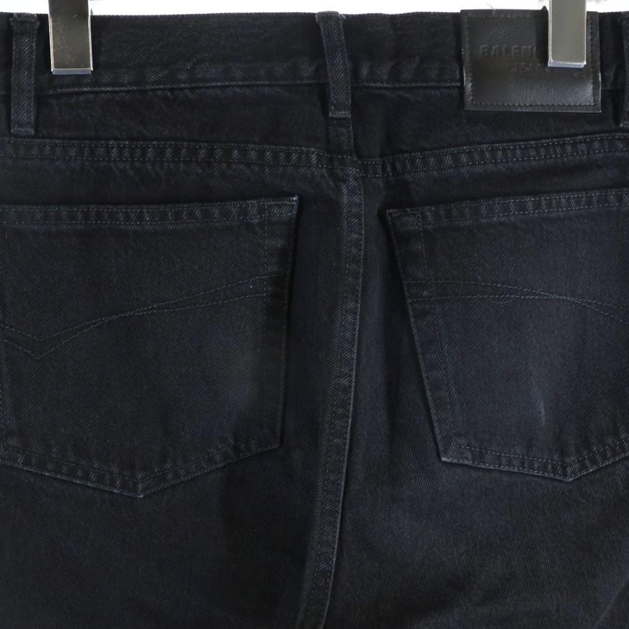 BALENCIAGA（バレンシアガ） 22AW DAMEGED STRAIGHT JEANS ダメージ