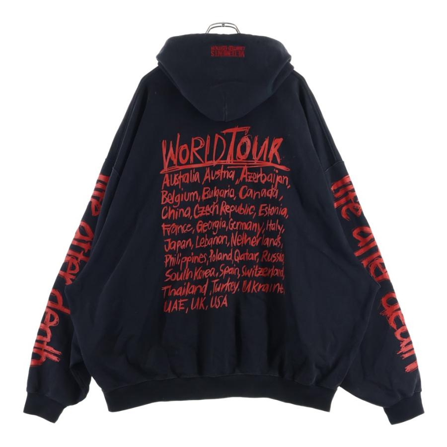VETEMENTS（ヴェトモン） 23AW ワールドツアーロゴプリント プル