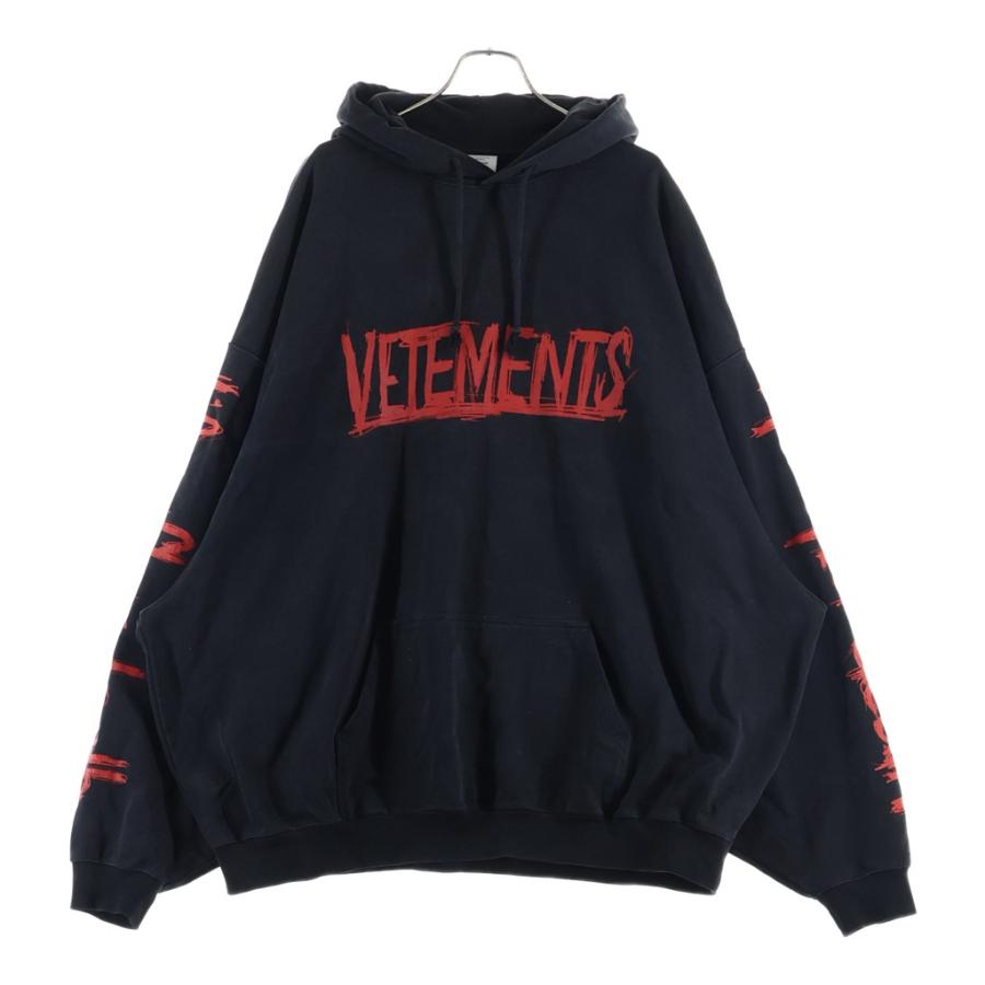 VETEMENTS（ヴェトモン） 23AW ワールドツアーロゴプリント プル