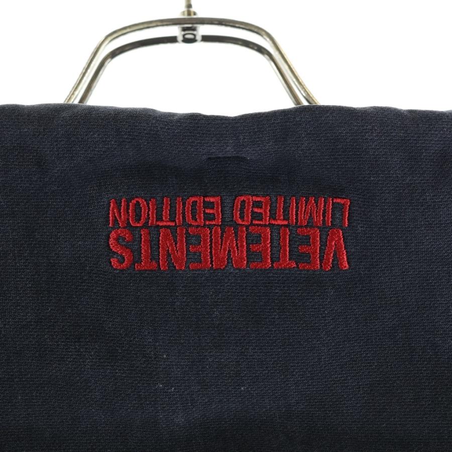 VETEMENTS（ヴェトモン） 23AW ワールドツアーロゴプリント プル