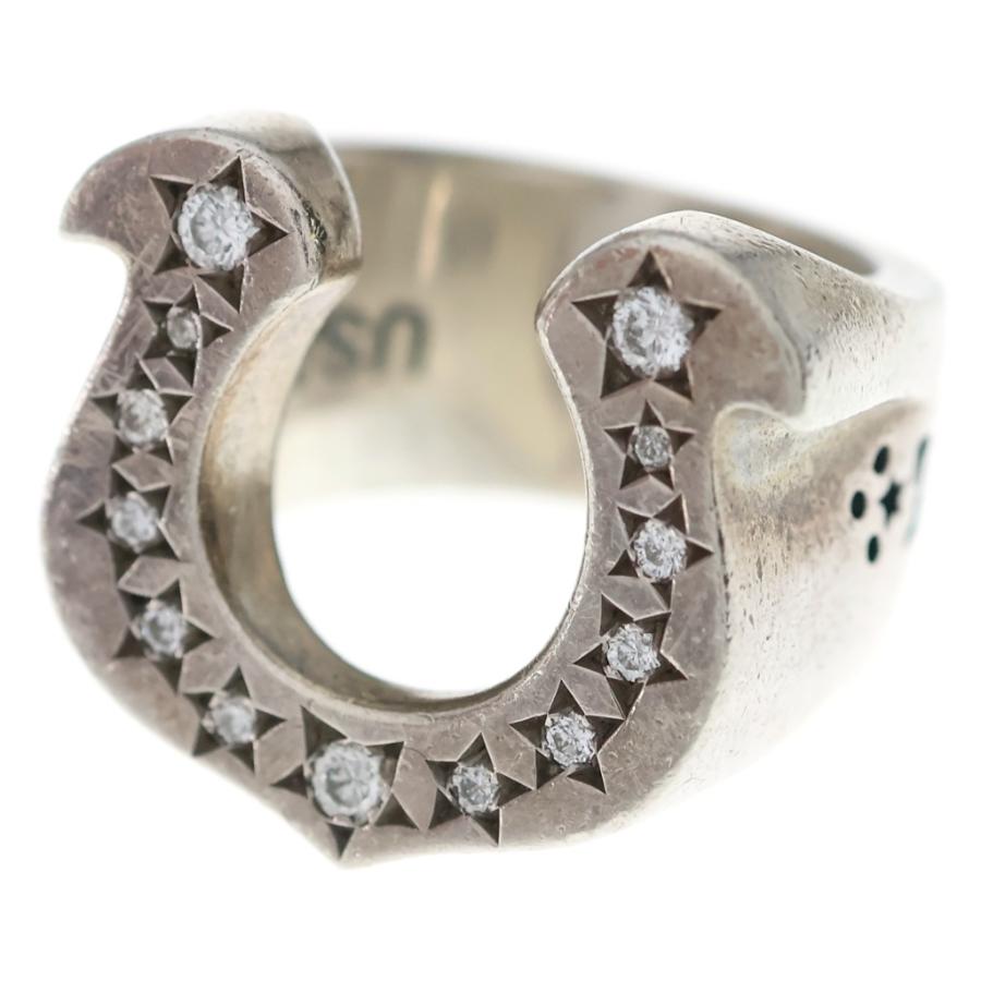 TENDERLOIN テンダーロイン T-H.S RING SILVER ホースシューリング ダイヤ 指輪 シルバー TENDERLOIN（テンダーロイン） T-H.S RING SILVER ホースシューリング
