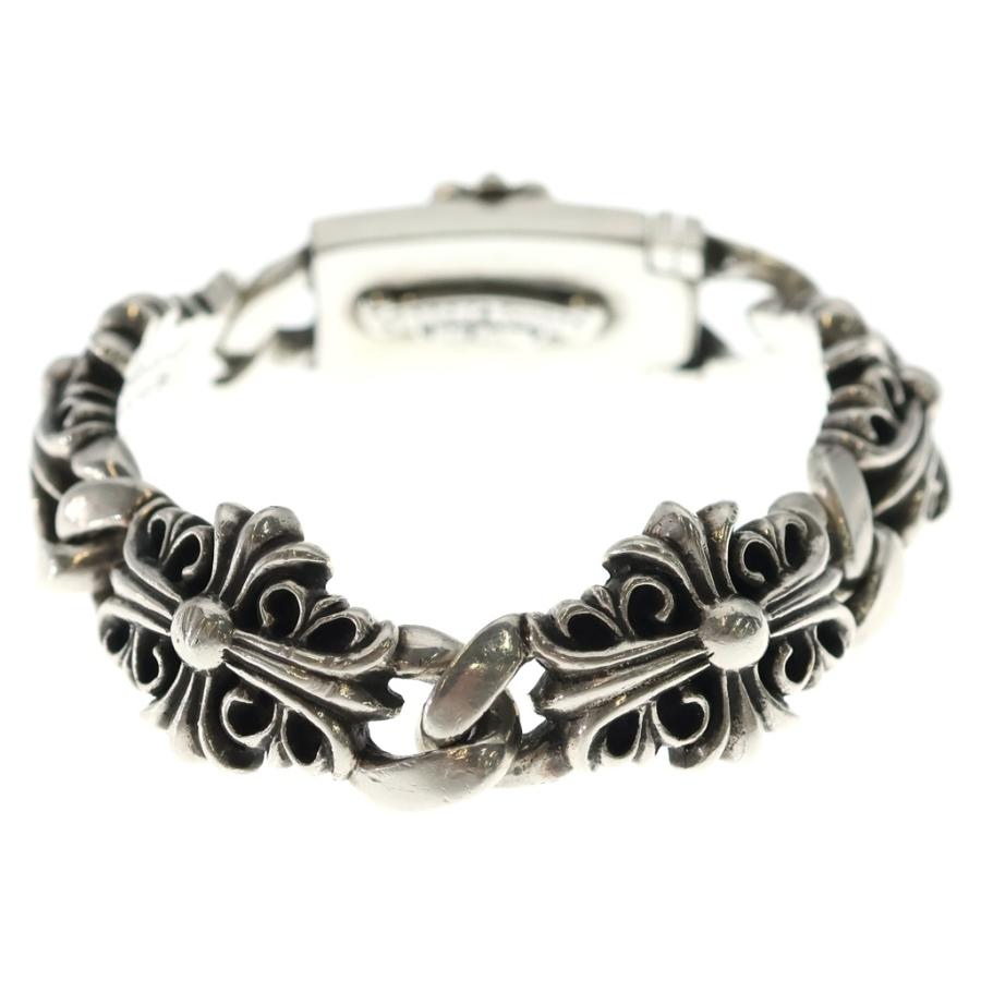 キーパーリンク ブレスレット シルバー925 クロス Chrome Hearts CHROME HEARTS（クロムハーツ） KEEPER LINK キーパーリンク