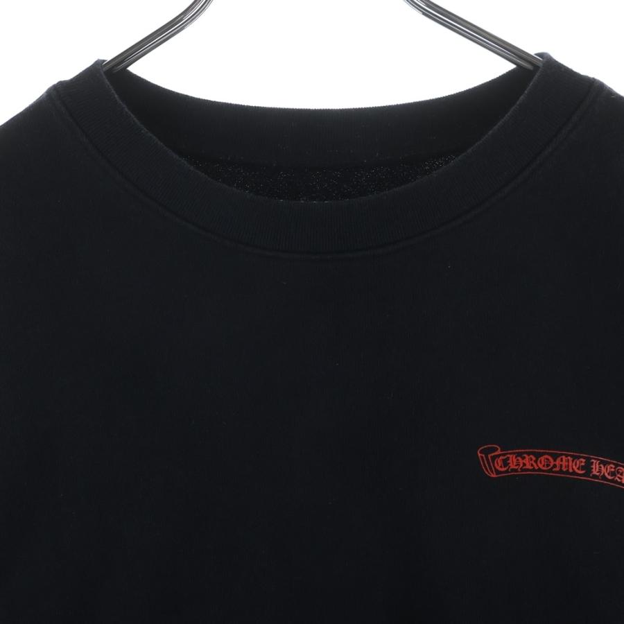 CHROME HEARTS クロムハーツ ×MATTY BOY 99 EYES CHOMPER SWTSHRT マッティボーイ 99アイズ チョンパー スウェット ブラック CHROME HEARTS（クロムハーツ） ×MATTY BOY 99 EYES CHOMPER SWTSHRT
