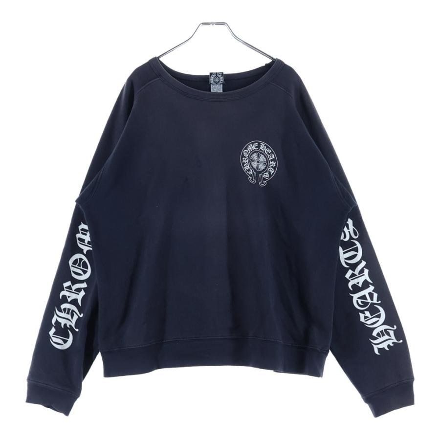 【CHROME HEARTS】ロゴ ホースシュー クルーネック スウェット CHROME HEARTS（クロムハーツ） OLD Horseshoe Crewneck Sweatshirt