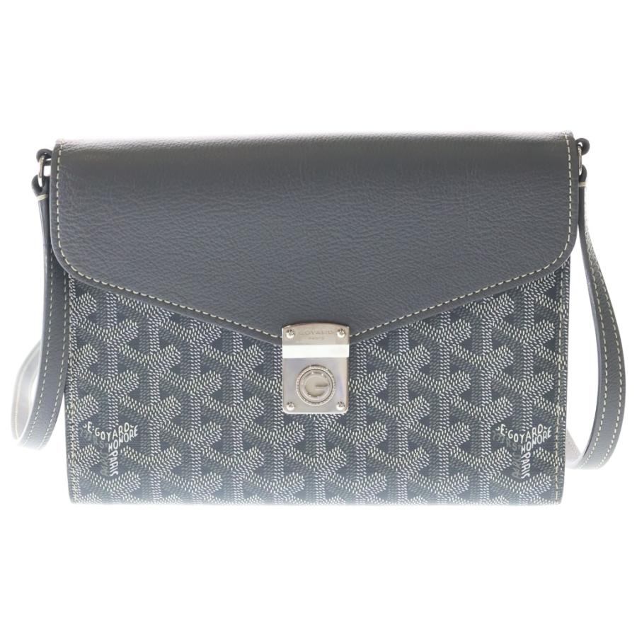 GOYARD（ゴヤール） シープル ポーチPM ショルダーバッグ レザー×PVC