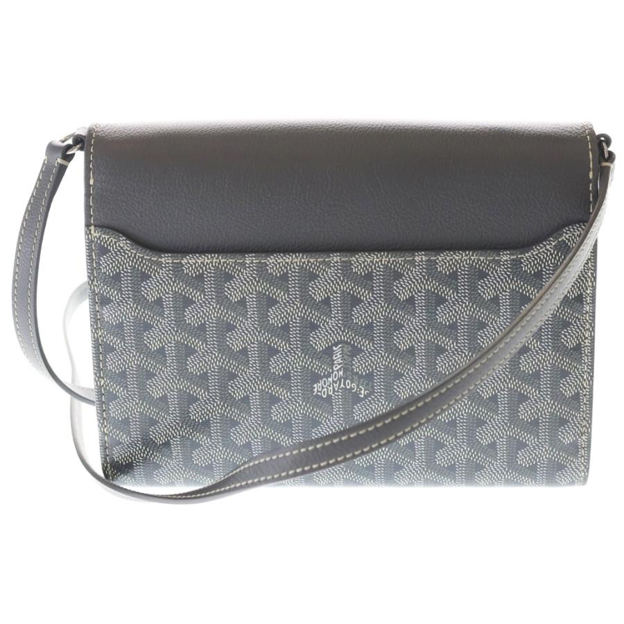 GOYARD（ゴヤール） シープル ポーチPM ショルダーバッグ レザー×PVC