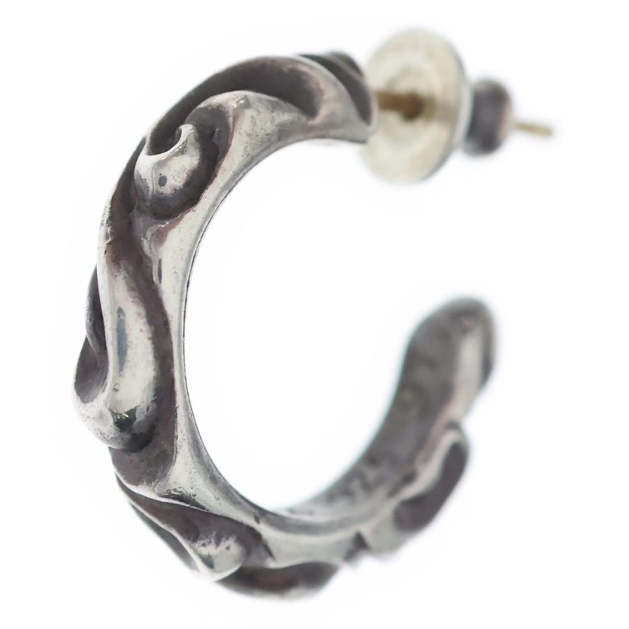 CHROME HEARTS（クロムハーツ） HOOP SCROOL スクロール フープピアス
