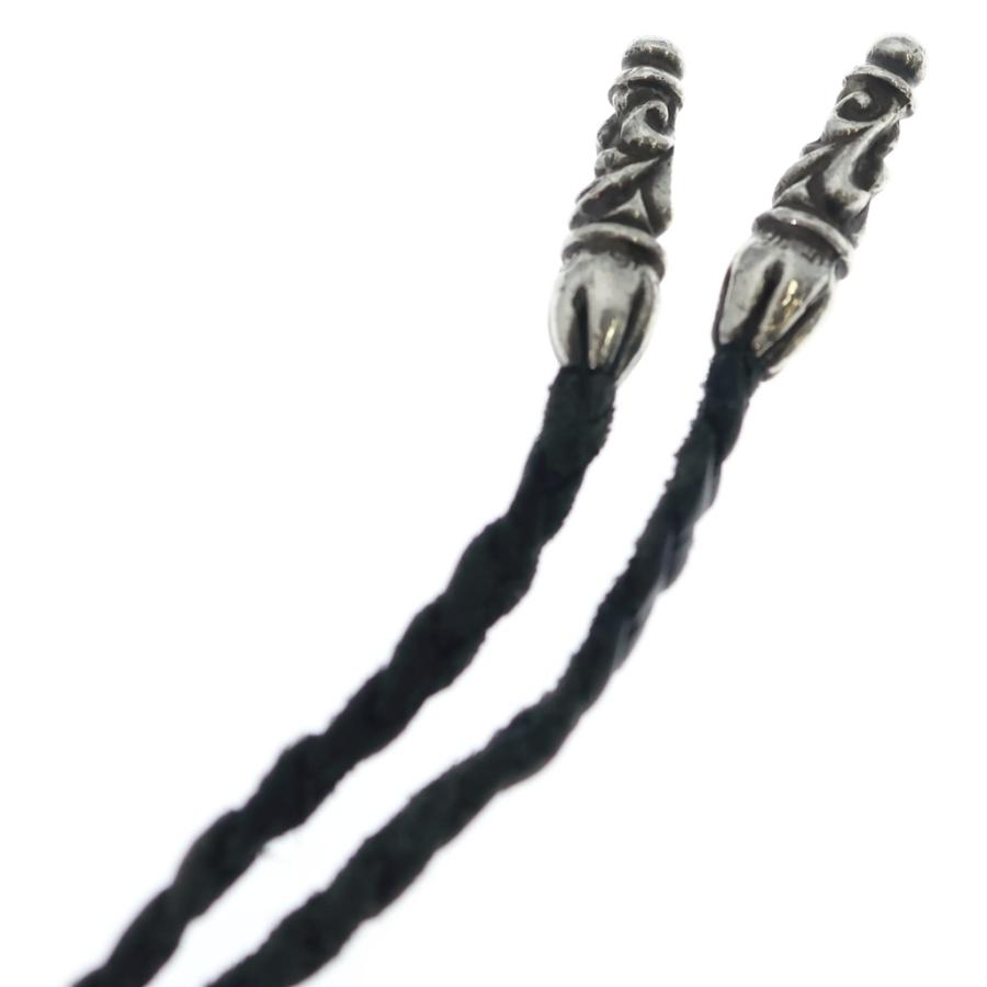 CHROME HEARTS（クロムハーツ） LEATHER BRAID スクロールレザー