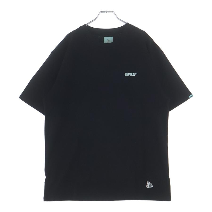 FR2 エフアールツー だるまラビット 刺繍ロゴ半袖Tシャツ 半袖
