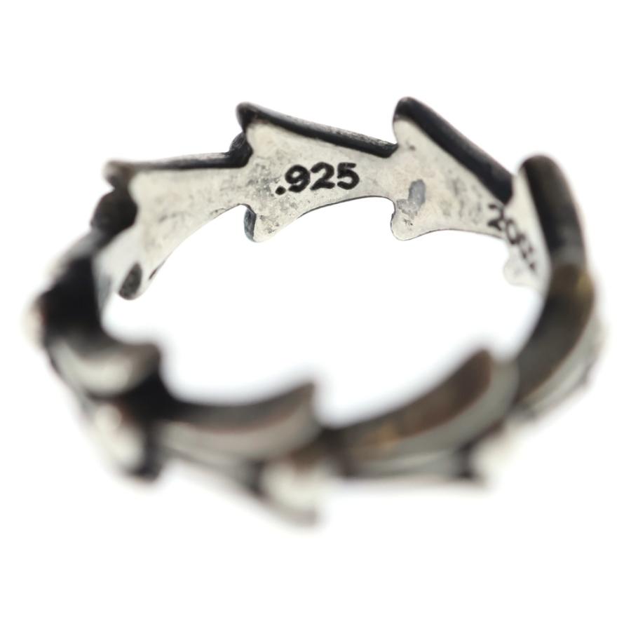 CHROME HEARTS クロムハーツ CROSS TAIL クロステイル シルバーリング CHROME HEARTS（クロムハーツ） CROSS TAIL クロステイル シルバー