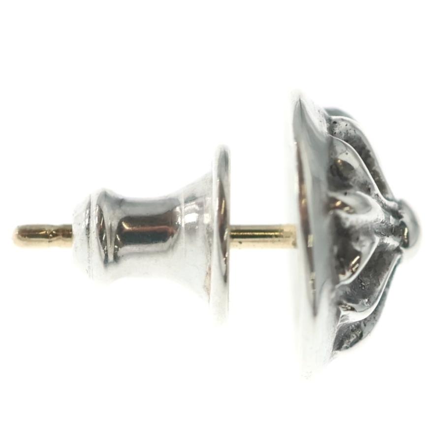 クロムハーツ STUD CRSBLL/クロスボールスタッド シルバーピアス　両耳 CHROME HEARTS（クロムハーツ） STUD CRSBLL クロスボールスタッド