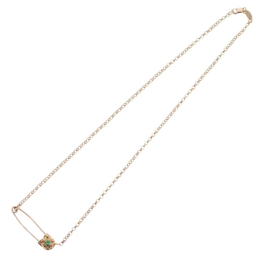 CHROME HEARTS（クロムハーツ） 22K SAFETY PIN R16 1EMRLD セーフティ