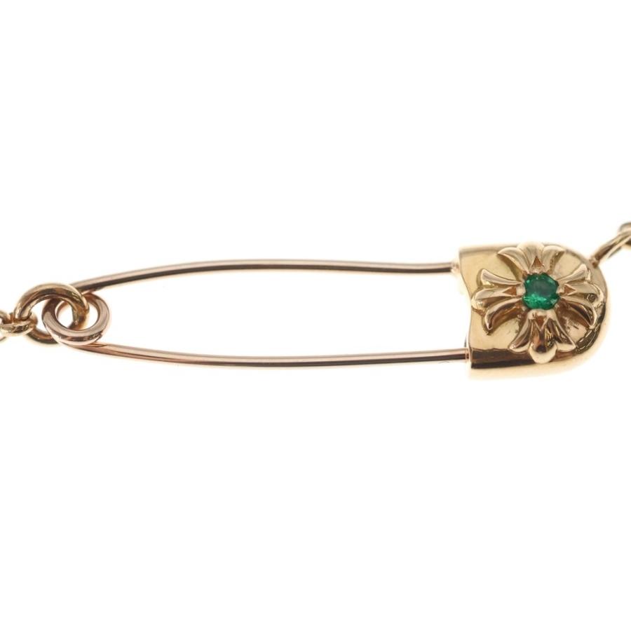 CHROME HEARTS（クロムハーツ） 22K SAFETY PIN R16 1EMRLD セーフティ