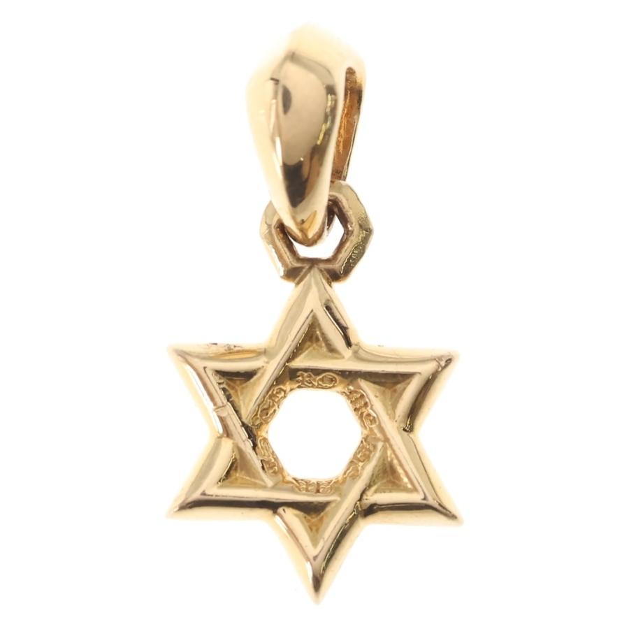 CHROME HEARTS（クロムハーツ） 22K STAR OF DAVID CHARM スターオブ