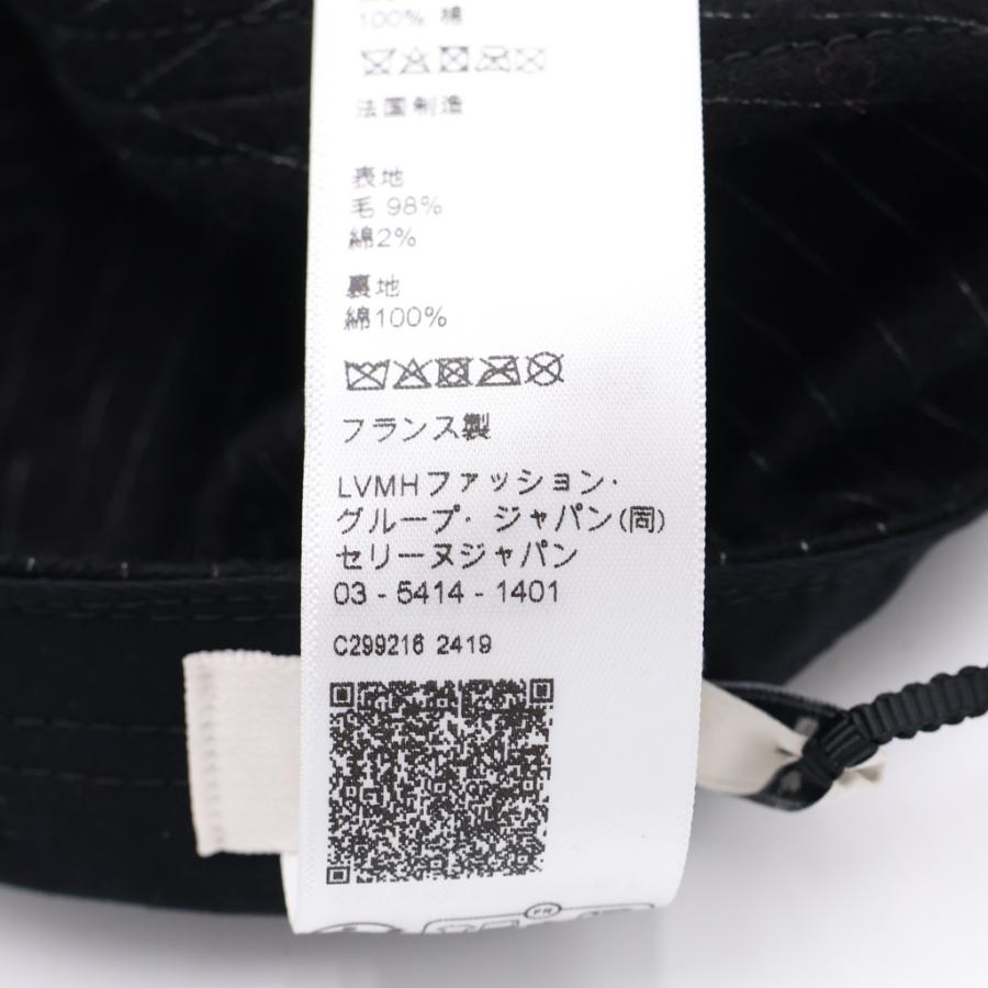 CELINE（セリーヌ） ロゴ ストライプ ベースボールキャップ 帽子