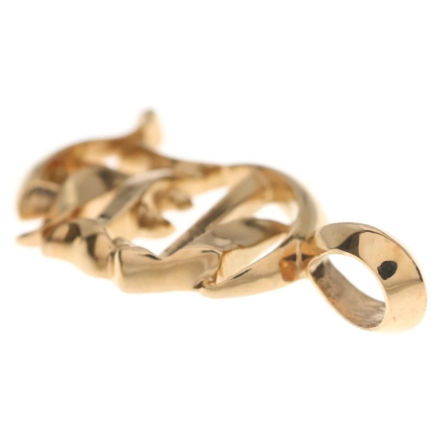 CHROME HEARTS クロムハーツ 22K CH LOGO CHロゴ ゴールドネックレス