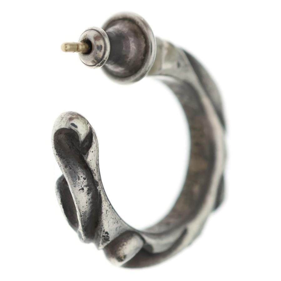 CHROME HEARTS（クロムハーツ） HOOP SCROOL スクロール フープピアス