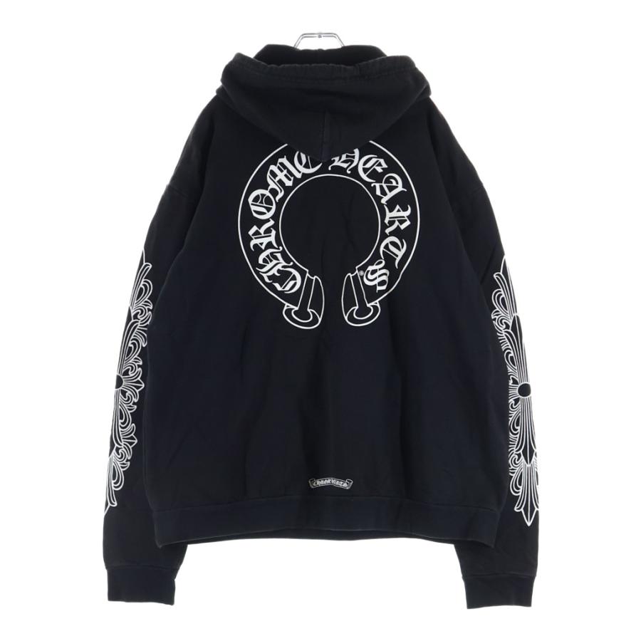 CHROME HEARTS（クロムハーツ） SWTSHRT PLVR 袖フローラル バック
