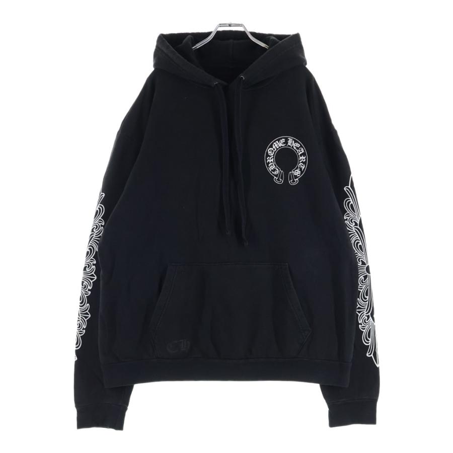 CHROME HEARTS（クロムハーツ） SWTSHRT PLVR 袖フローラル バック