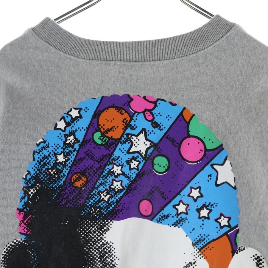 SAPEur サプール 蛇 スネーク ロッドマン スウェット SAPEur サプール 70s POP HEAD CREW NECK ポップヘッド デニス