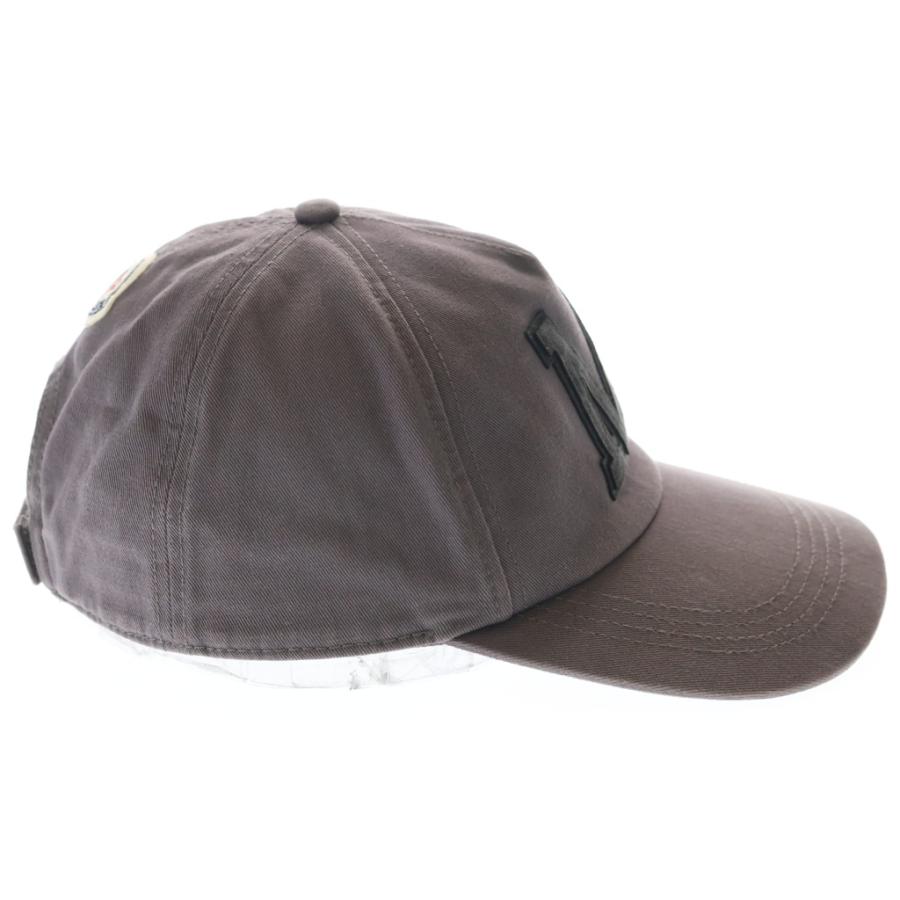 MONCLER（モンクレール） Mロゴ ベースボールキャップ グレー