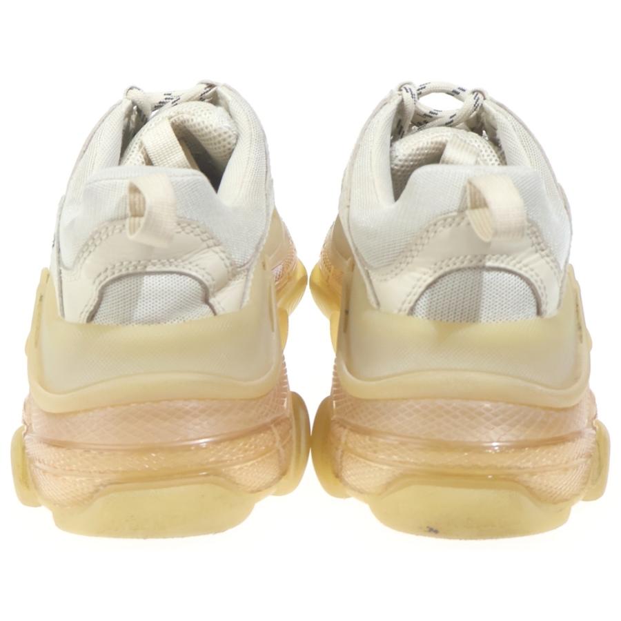 BALENCIAGA バレンシアガ TRIPLE S トリプルS クリアソール メッシュ ローカットスニーカー ホワイト 34 544351 BALENCIAGA（バレンシアガ） TRIPLE S トリプルS クリアソール