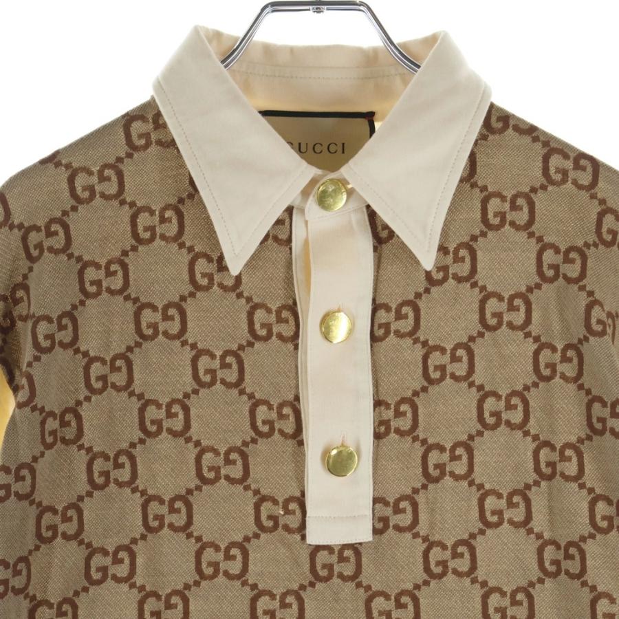 GUCCI（グッチ） GG Logo Cotton Polo Shirt GGロゴ コットン 半袖