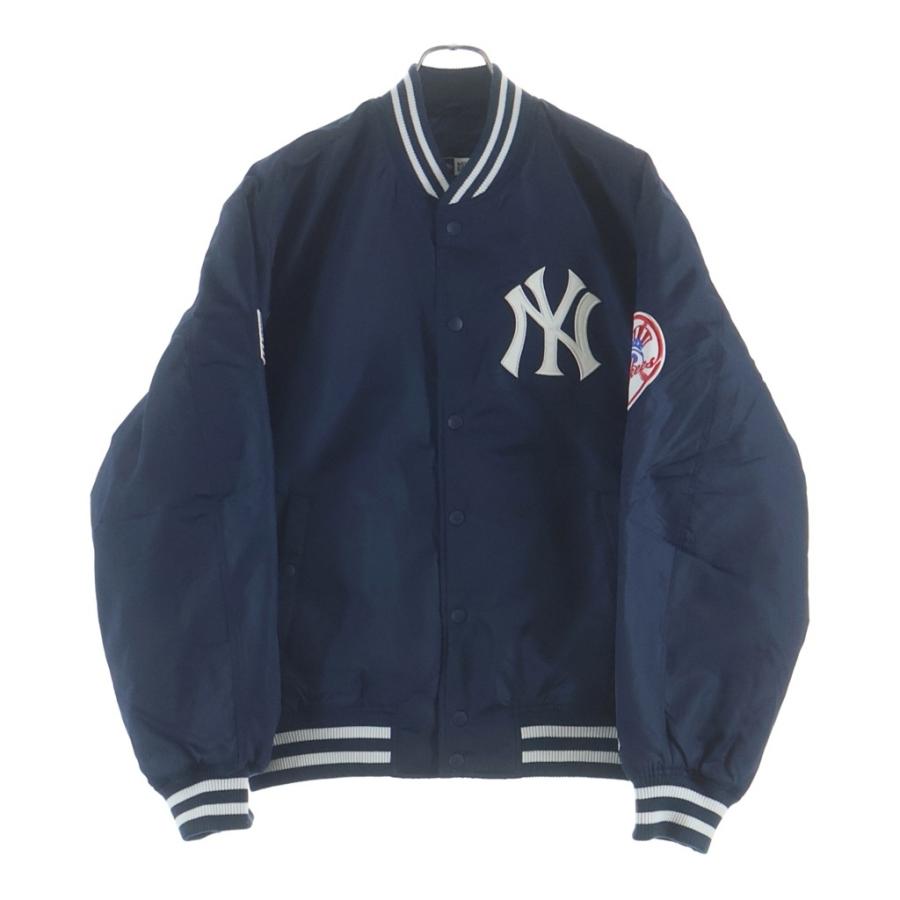 美品 ヤンキース オーセンティックジャンパー NEW ERA（ニューエラ） MLB ヤンキース ロゴ刺繍 スタジャン 14742064