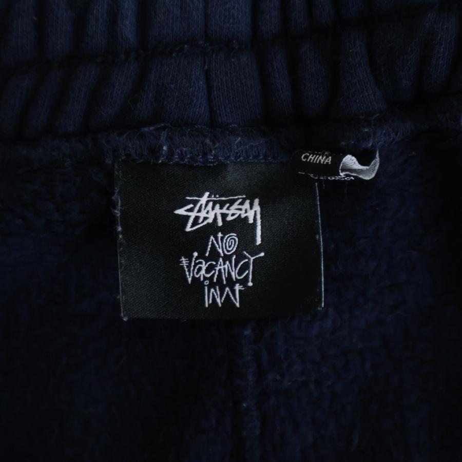 STUSSY ステューシー ×No Vacancy Inn Fleece Pant ノーバカンシー インフリーススウェットパンツ ネイビー STUSSY（ステューシー） ×No Vacancy Inn Fleece Pant ノーバカンシー