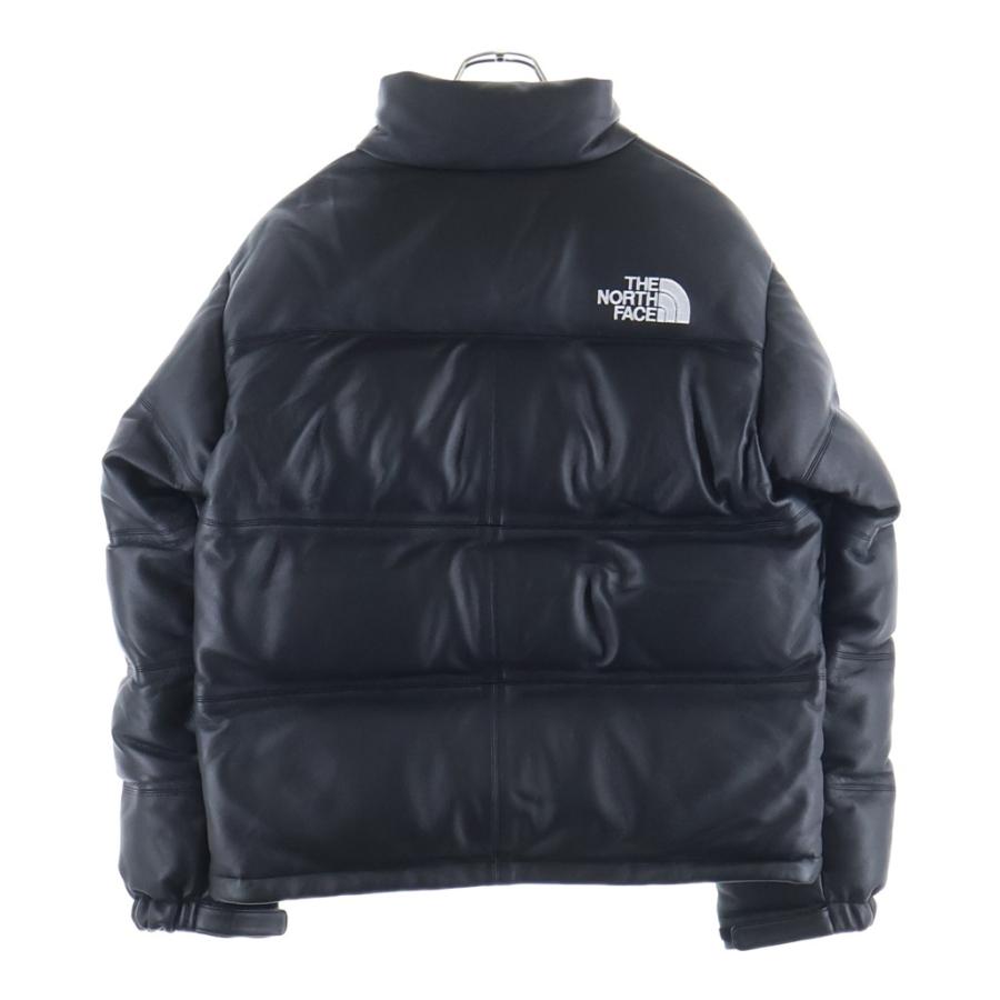 Supreme（シュプリーム） 17AW ×THE NORTH FACE LEATHER NUPTSE DOWN