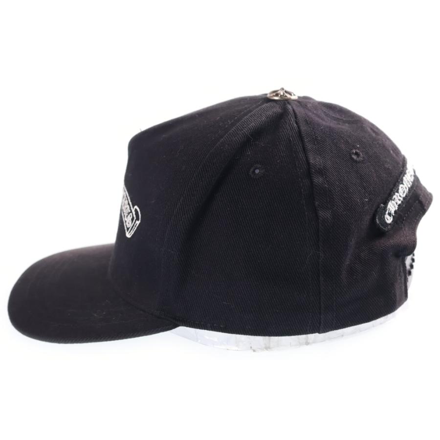 CHROME HEARTS（クロムハーツ） HAT BSBL CH SCROLL CAP DENIM BLACK