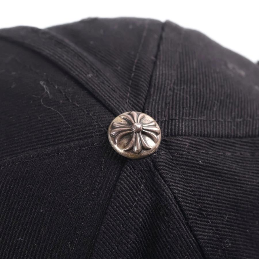 CHROME HEARTS（クロムハーツ） HAT BSBL CH SCROLL CAP DENIM BLACK