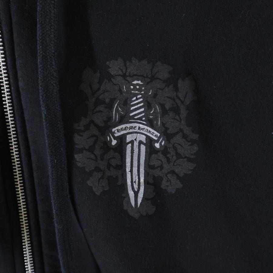 CHROME HEARTS（クロムハーツ） SWTSHRT HD ZIP バックヴァインダガー