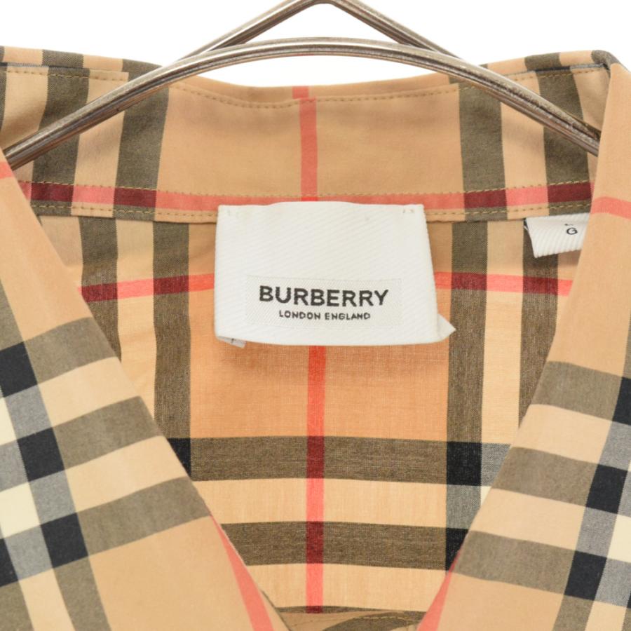BURBERRY バーバリー ノバチェック バックロゴプリント オーバー BURBERRY バーバリー ノバチェック バックロゴプリント オーバー