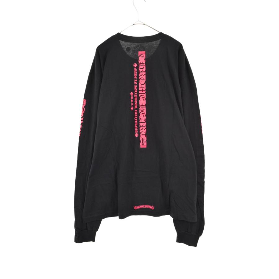 CHROME HEARTS クロムハーツ 21AW ピンクロゴ 長袖Tシャツ ロンT CHROME HEARTS クロムハーツ 21AW ピンクロゴ 長袖Tシャツ ロンT
