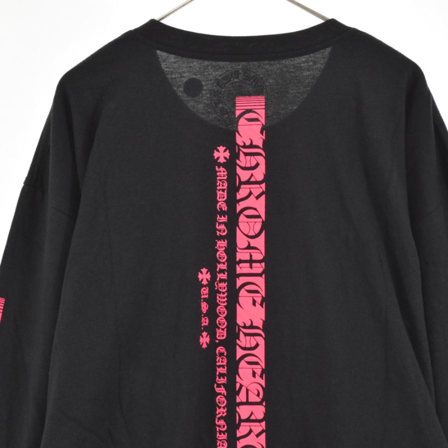CHROME HEARTS クロムハーツ 21AW ピンクロゴ 長袖Tシャツ ロンT CHROME HEARTS クロムハーツ 21AW ピンクロゴ 長袖Tシャツ ロンT