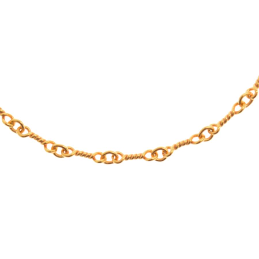 CHROME HEARTS クロムハーツ 22K NECKCHAIN T18 ツイスト CHROME HEARTS クロムハーツ 22K NECKCHAIN T18 ツイスト